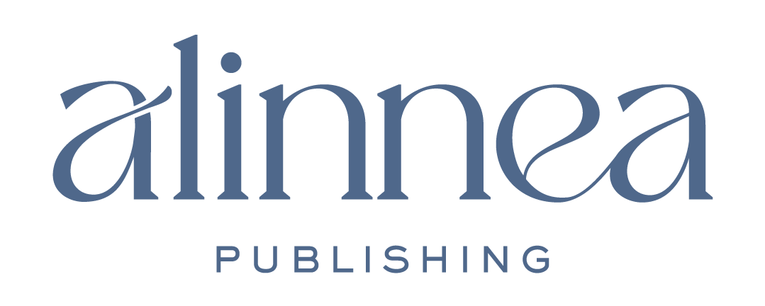 alinnea publishing logo blue rgb